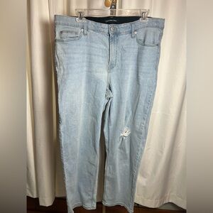 Calvin Klein Jeans Blue Boyfriend High-Rise Denim